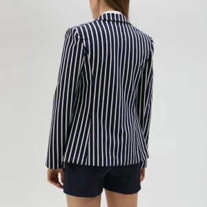 Lola Casademunt Americanas Y Blazers<Blazer rayas bicolor de edición limitada - Lola Casademunt AZUL-BLANCO
