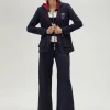 Lola Casademunt Americanas Y Blazers<Blazer técnica de edición limitada - Lola Casademunt NAVY