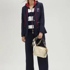 Lola Casademunt Americanas Y Blazers<Blazer técnica de edición limitada - Lola Casademunt NAVY
