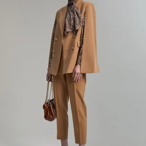 Lola Casademunt Americanas Y Blazers<Blazer tipo capa CAMEL