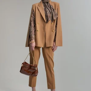 Lola Casademunt Americanas Y Blazers<Blazer tipo capa CAMEL