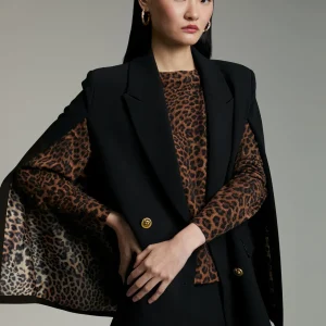 Lola Casademunt Americanas Y Blazers<Blazer tipo capa CAMEL