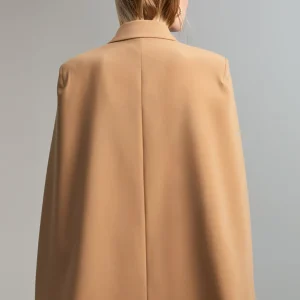 Lola Casademunt Americanas Y Blazers<Blazer tipo capa CAMEL