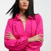 Lola Casademunt Camisas Y Blusas<Blusa con lazo PISTACHO
