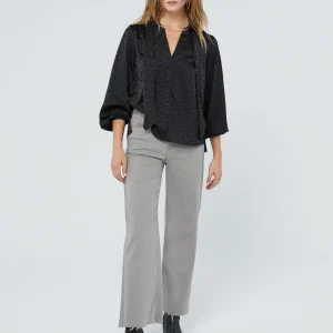 Lola Casademunt Camisas Y Blusas<Blusa con lazo PISTACHO