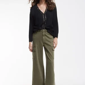 Lola Casademunt Camisetas Y Tops | Camisas Y Blusas<Blusa detalle eyelets CRUDO