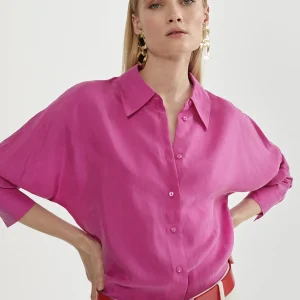 Lola Casademunt Camisas Y Blusas<Blusa monocolor CRUDO