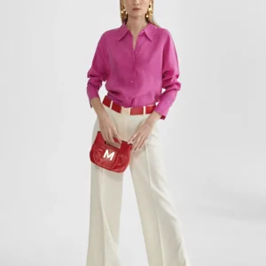 Lola Casademunt Camisas Y Blusas<Blusa monocolor CRUDO