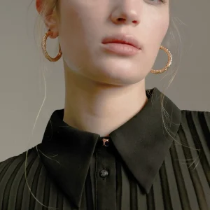 Lola Casademunt Camisas Y Blusas<Blusa plisada NEGRO