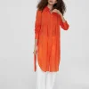 Lola Casademunt Camisas Y Blusas | Americanas Y Blazers<Blusón largo aberturas BUGANVILIA
