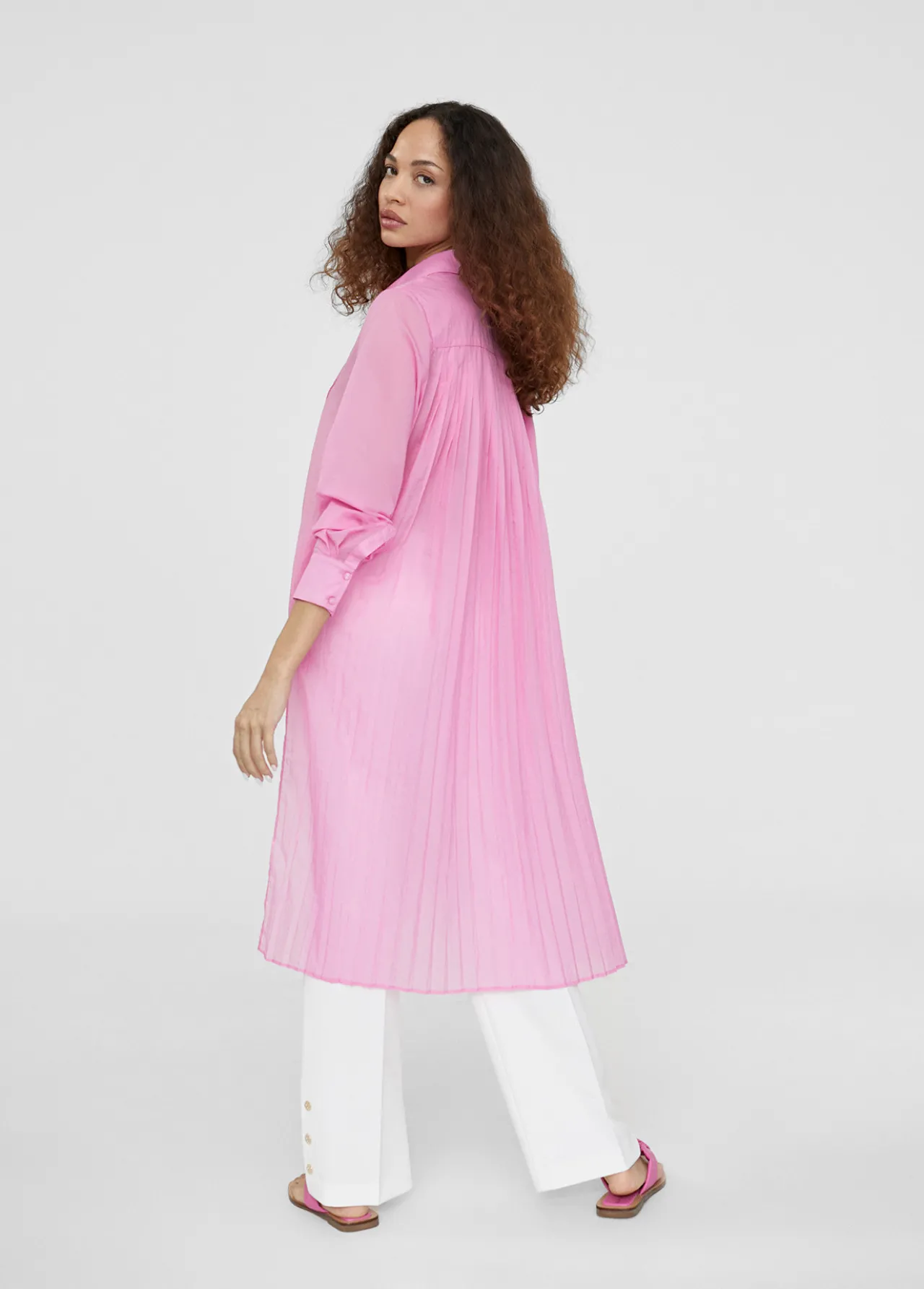 blusn_largo_aberturas_1.webp Lola Casademunt Camisas Y Blusas | Americanas Y Blazers<Blusón largo aberturas BUGANVILIA