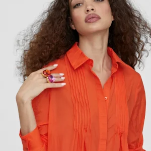Lola Casademunt Camisas Y Blusas | Americanas Y Blazers<Blusón largo aberturas BUGANVILIA