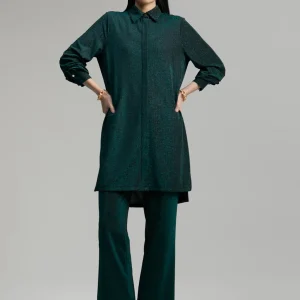Lola Casademunt Camisas Y Blusas<Blusón largo de punto lúrex BOTELLA