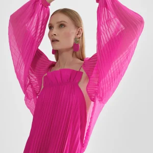 Lola Casademunt Camisas Y Blusas | Americanas Y Blazers<Bolero plisado FUCSIA