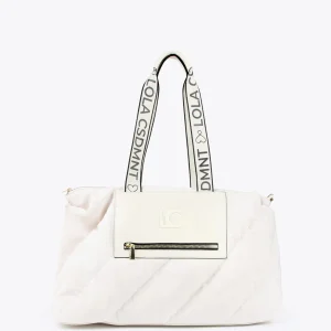 Lola Casademunt Bolsos<Bolsa de viaje weekend acolchado NEGRO