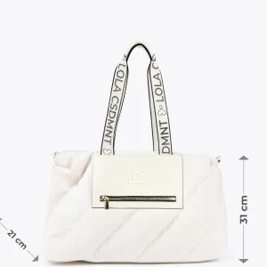Lola Casademunt Bolsos<Bolsa de viaje weekend acolchado NEGRO