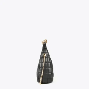 Lola Casademunt Bolsos De Mano Y Neceseres | Bandoleras<Bolsito acolchado de cuadros NEGRO