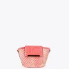 Lola Casademunt Bolsos | Baño<Bolsito bandolera tipo cesta NEGRO-CRUDO