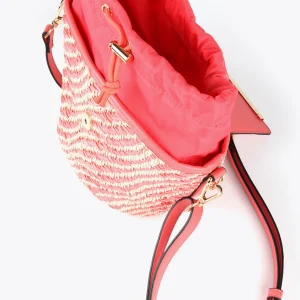 Lola Casademunt Bolsos | Baño<Bolsito bandolera tipo cesta NEGRO-CRUDO