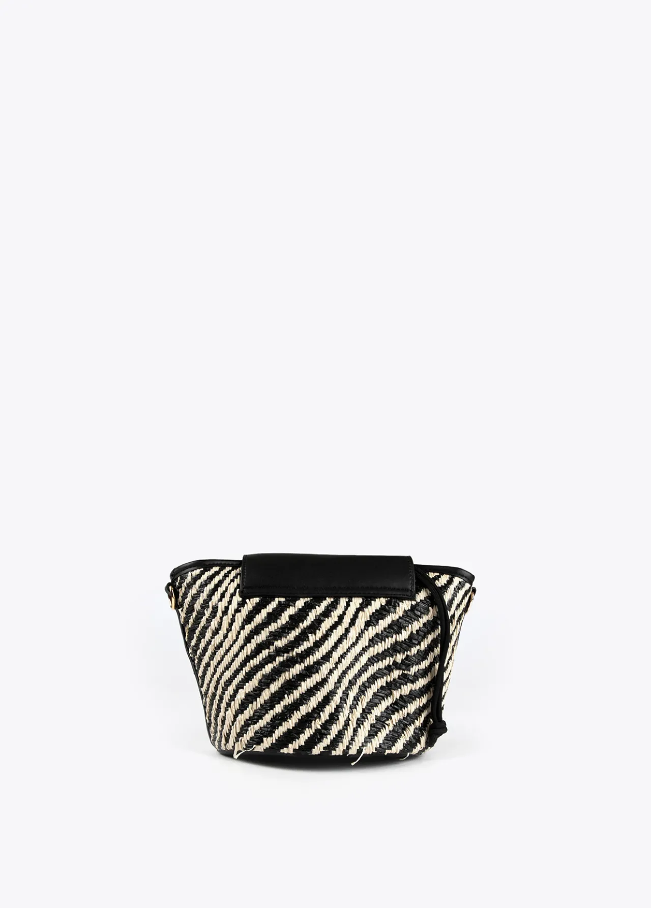 bolsito_bandolera_tipo_cesta_4.webp Lola Casademunt Bolsos<Bolsito bandolera tipo cesta NEGRO-CRUDO