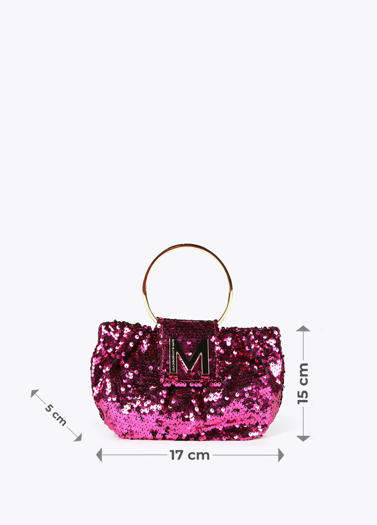 bolsito_de_fiesta_con_lentejuelas_7.webp Lola Casademunt Bolsos<Bolsito de fiesta con lentejuelas FUCSIA