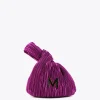 Lola Casademunt Bolsos<Bolsito de fiesta plisado. LILA