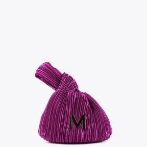 Lola Casademunt Bolsos<Bolsito de fiesta plisado. LILA
