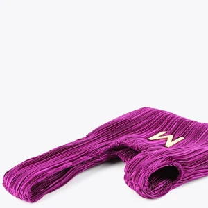 Lola Casademunt Bolsos<Bolsito de fiesta plisado. LILA