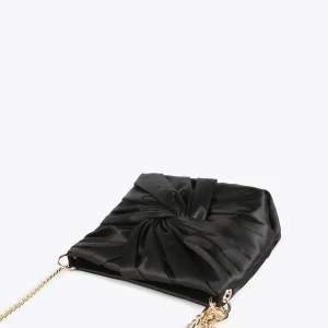 Lola Casademunt Bolsos<Bolsito de fiesta y lazo FUCSIA