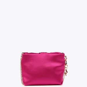 Lola Casademunt Bolsos<Bolsito de fiesta y lazo FUCSIA