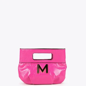 Lola Casademunt Bolsos<Bolsito de mano con frunces FUCSIA
