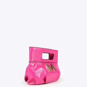 Lola Casademunt Bolsos<Bolsito de mano con frunces FUCSIA