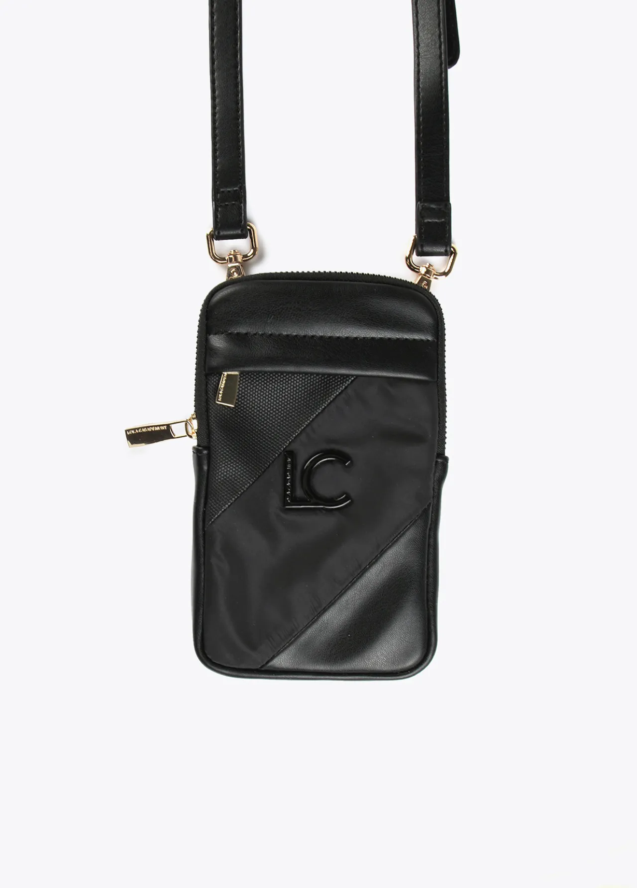 bolsito_portamovil_1.webp Lola Casademunt Accesorios | Bolsos<Bolsito portamovil NEGRO