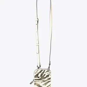 Lola Casademunt Bolsos<Bolsito portamovil animal print CRUDO-MARRON