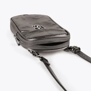 Lola Casademunt Accesorios | Bolsos<Bolsito portamovil metalizado DORADO