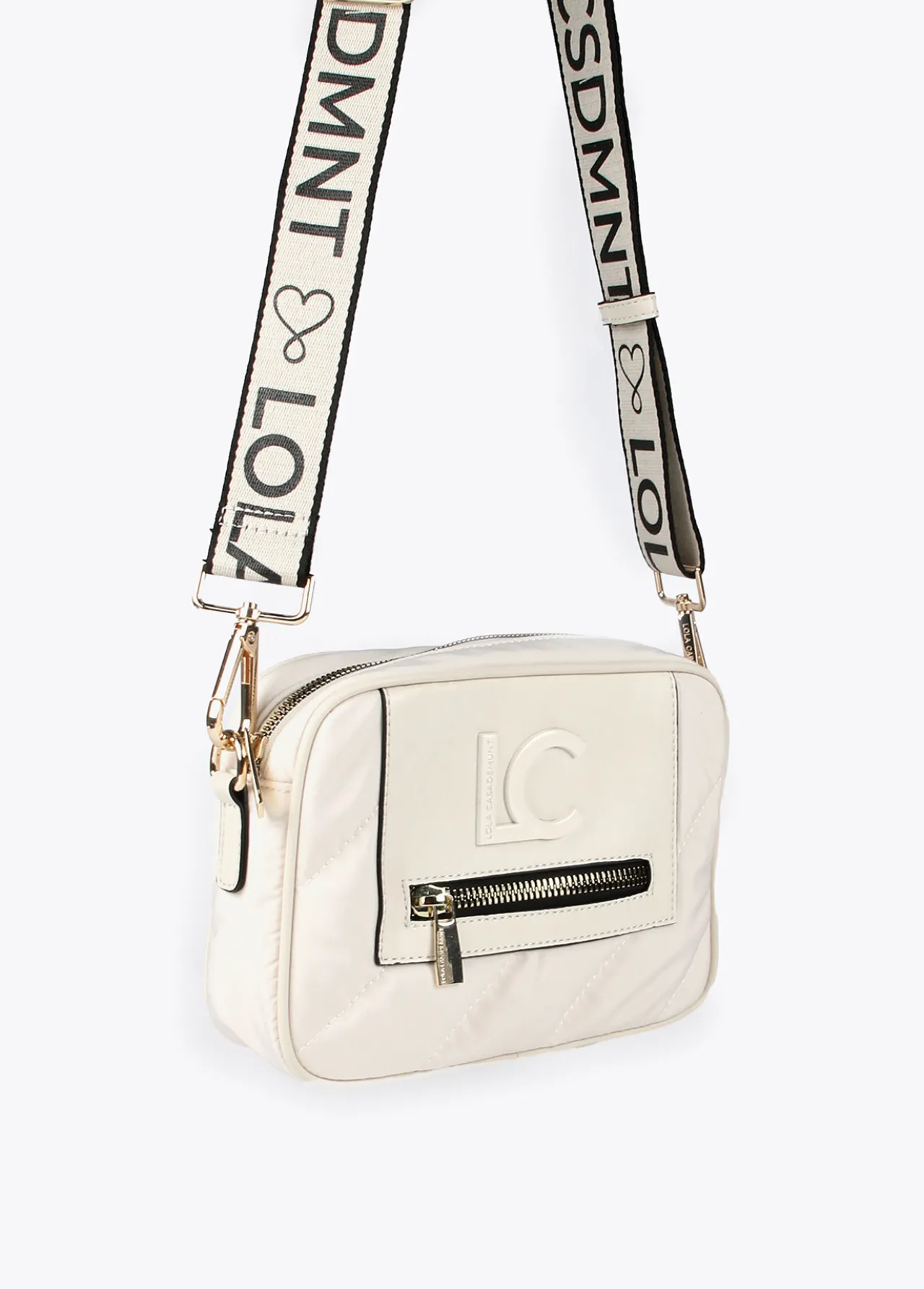 bolso_bandolera_acolchado_2-1.webp Lola Casademunt Bolsos<Bolso bandolera acolchado NEGRO