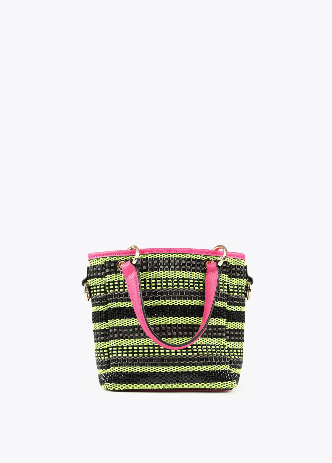 bolso_bandolera_bicolor_5-1.webp Lola Casademunt Bolsos<Bolso bandolera bicolor VERDE-NEGRO