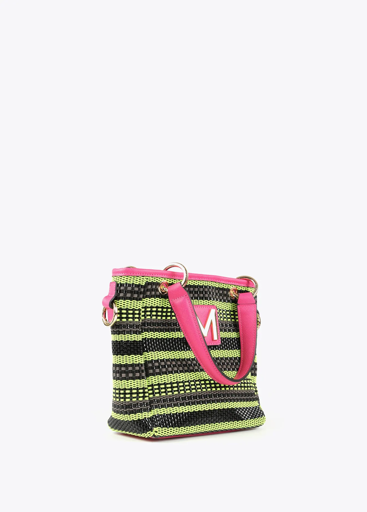 bolso_bandolera_bicolor_6-1.webp Lola Casademunt Bolsos<Bolso bandolera bicolor VERDE-NEGRO