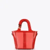 Lola Casademunt Bolsos<Bolso bandolera cesto ROJO