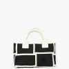 Lola Casademunt Bolsos<Bolso bandolera con detalles a contraste CRUDO-NEGRO