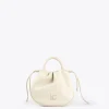 Lola Casademunt Bolsos<Bolso bandolera con logo DORADO