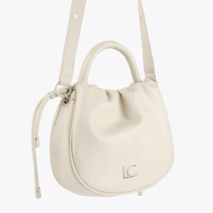 Lola Casademunt Bolsos<Bolso bandolera con logo DORADO