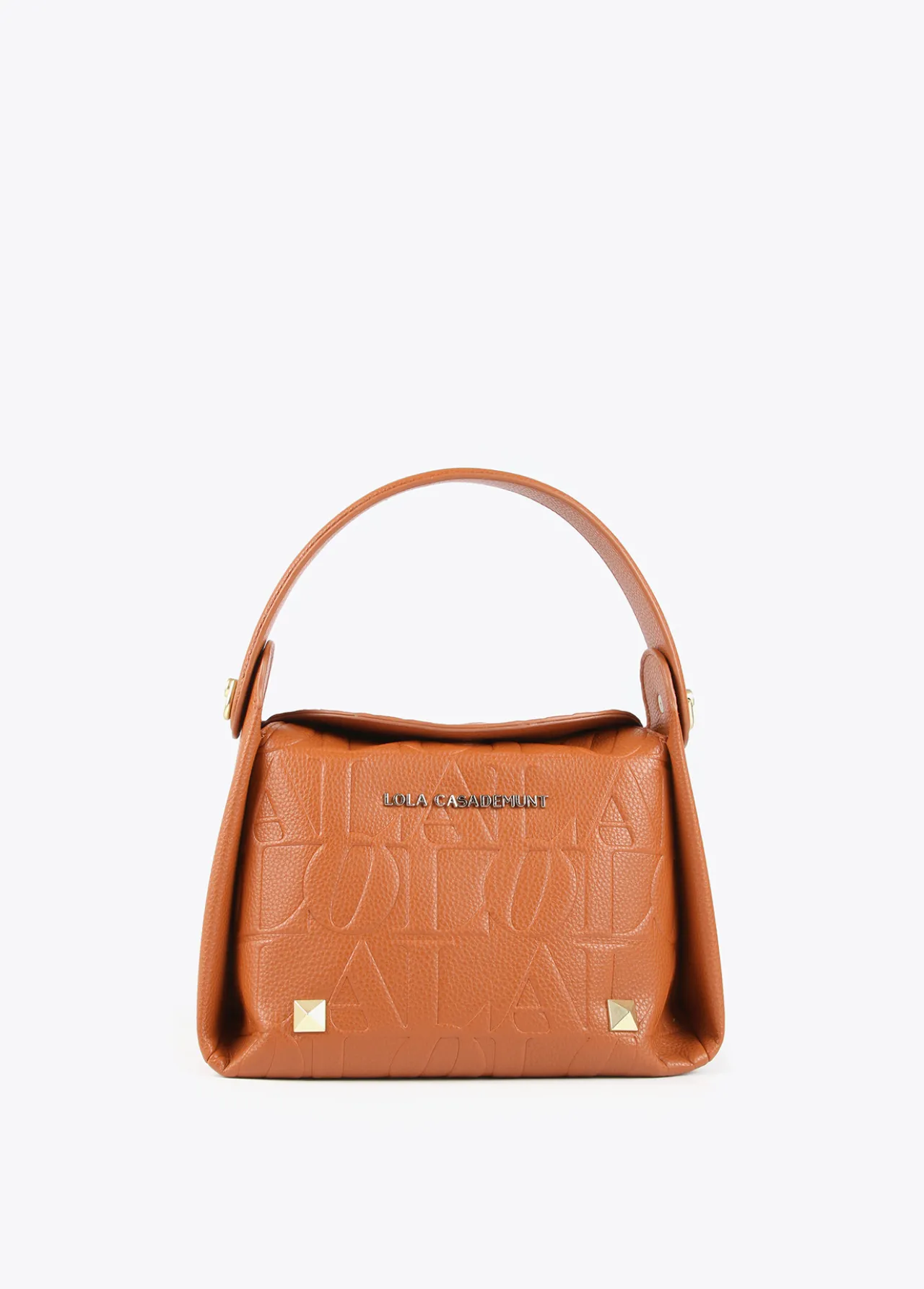 bolso_bandolera_con_logo_grabado_0-1.webp Lola Casademunt Bolsos<Bolso bandolera con logo grabado NEGRO
