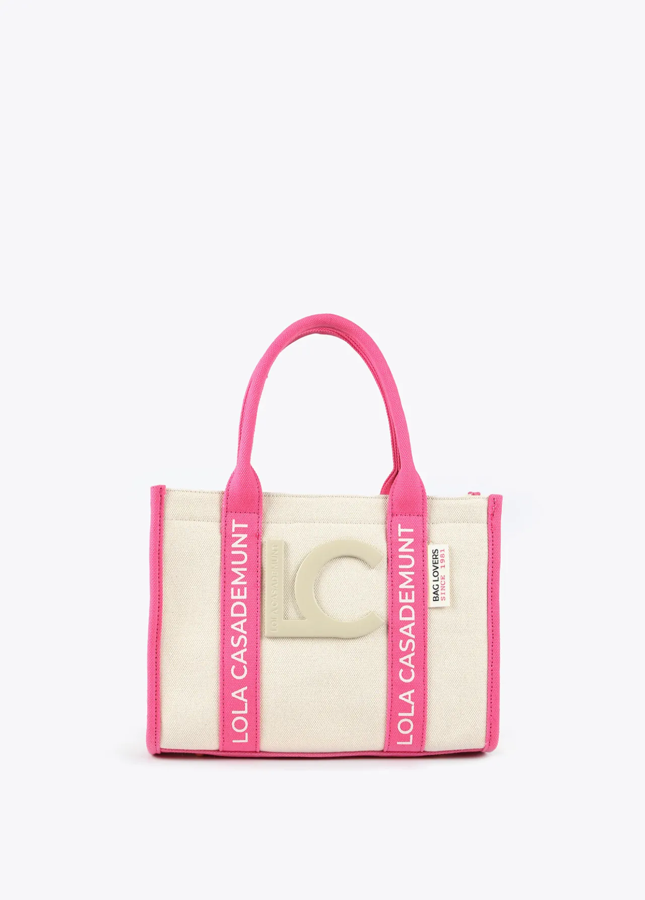 bolso_bandolera_logotipado_0.webp Lola Casademunt Bolsos<Bolso bandolera logotipado NEGRO-CRUDO