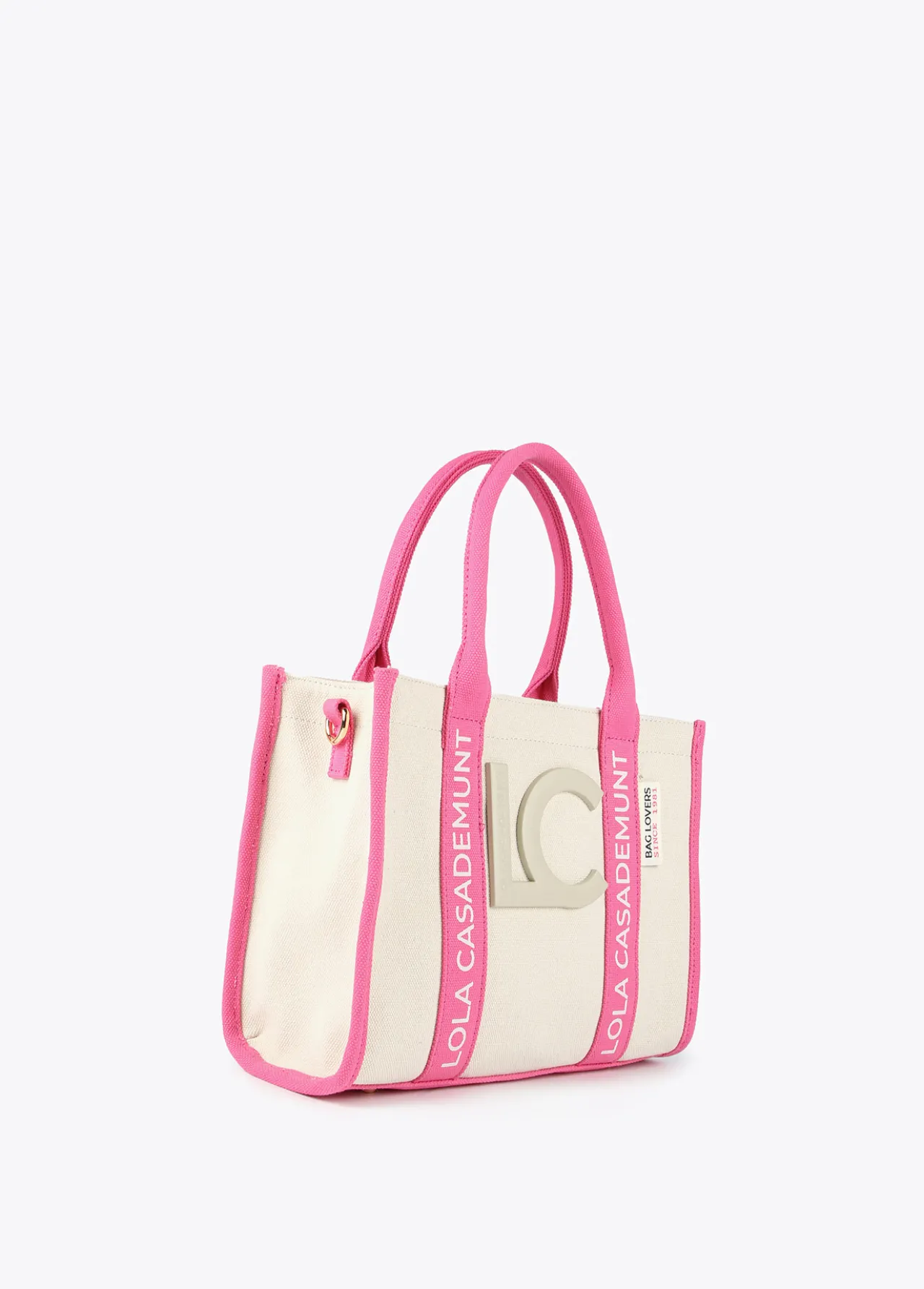 bolso_bandolera_logotipado_5.webp Lola Casademunt Bolsos<Bolso bandolera logotipado NEGRO-CRUDO