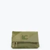 Lola Casademunt Bolsos<Bolso bandolera materiales combinados KAKI