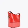 Lola Casademunt Bolsos<Bolso bandolera materiales combinados ROJO