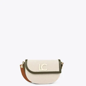 Lola Casademunt Bolsos<Bolso bandolera materiales combinados CRUDO-MARRON