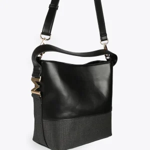 Lola Casademunt Bolsos<Bolso bandolera materiales combinados ROJO