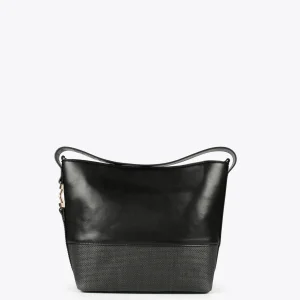 Lola Casademunt Bolsos<Bolso bandolera materiales combinados ROJO